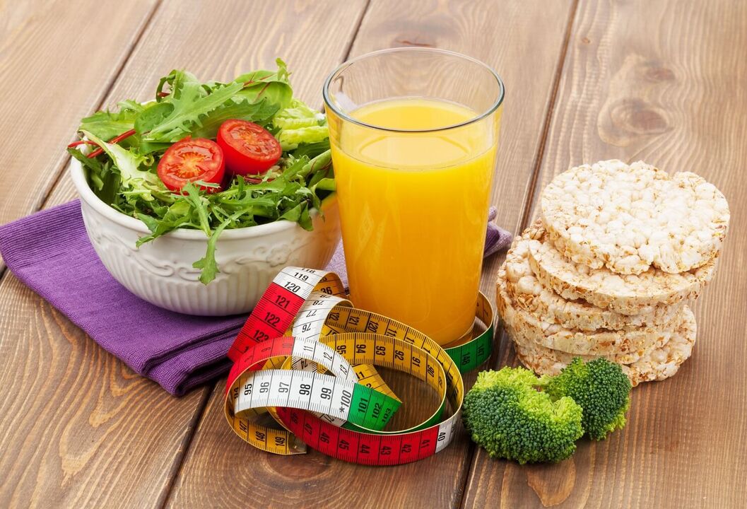Nutrisi tepat yang berguna yang mendorong penurunan berat badan dalam sebulan