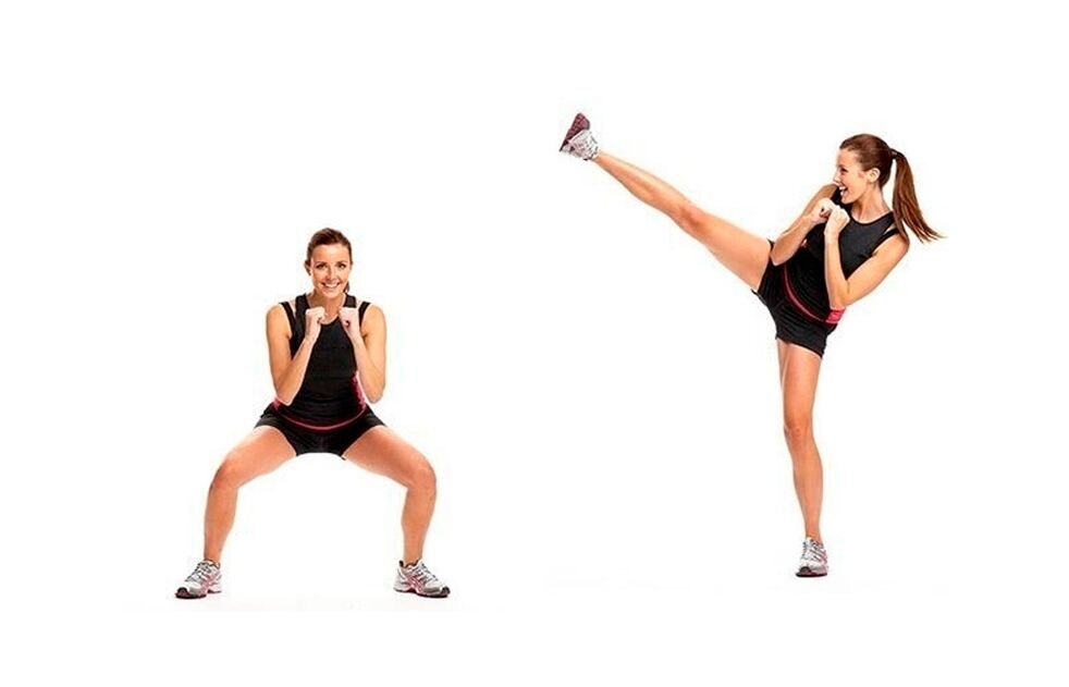Ayunkan Squat untuk Kaki Ramping