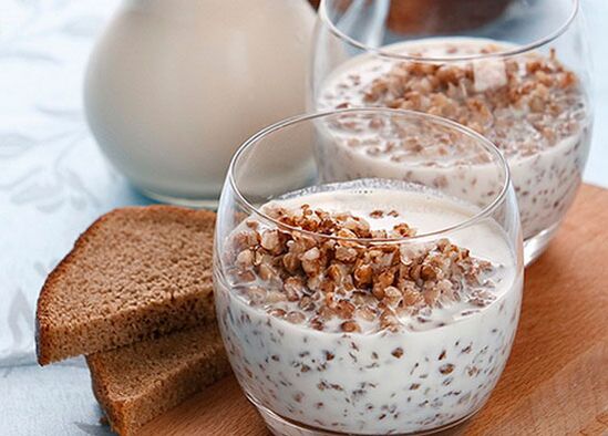bubur soba dengan kefir untuk menurunkan berat badan